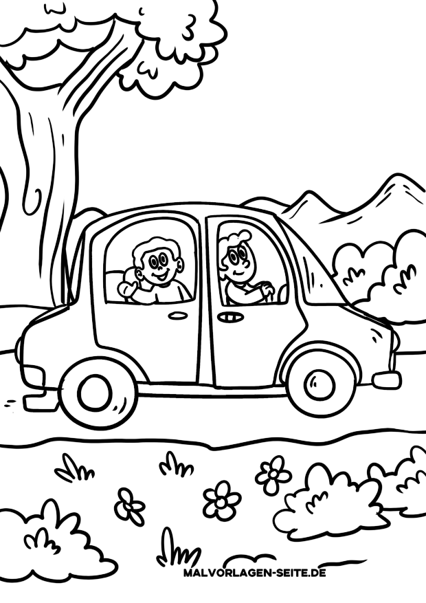 Coloriage dragster - voiture | Coloriages gratuits