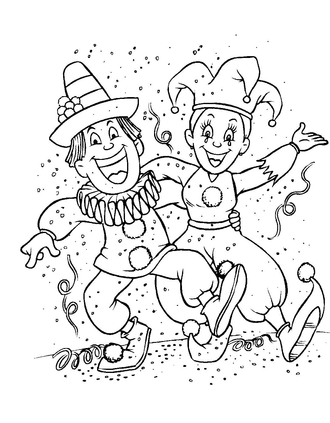 Carnival Games Pages Coloring Pages